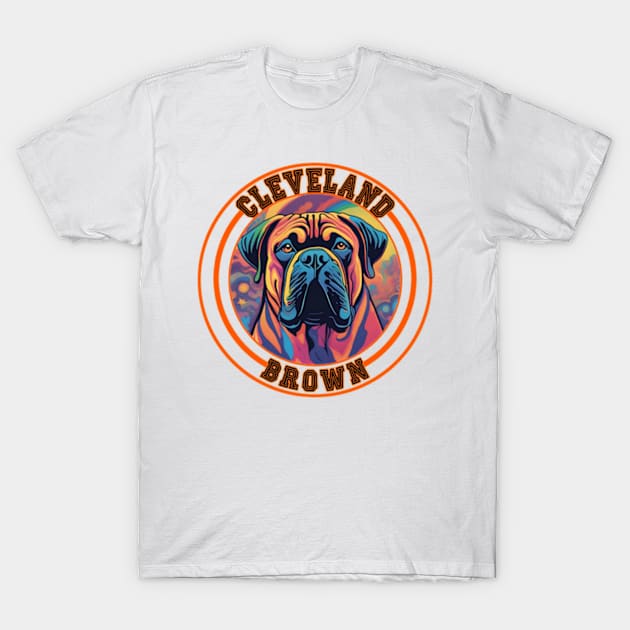 ceveland browns T-Shirt by AwurenSaja